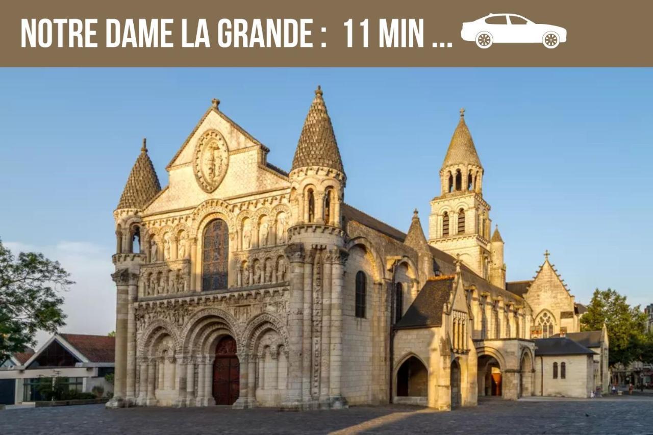 Bellejoie - Appartement T3- Poitiers Sud - Direct Futuroscope - Parking Et Wifi Gratuit Ngoại thất bức ảnh